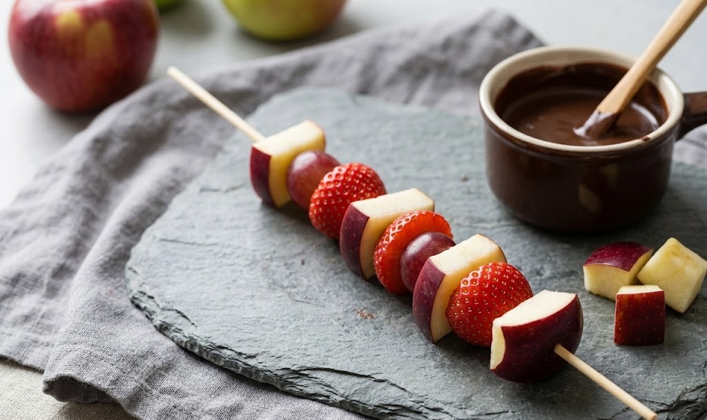 Brochettes de fruits
